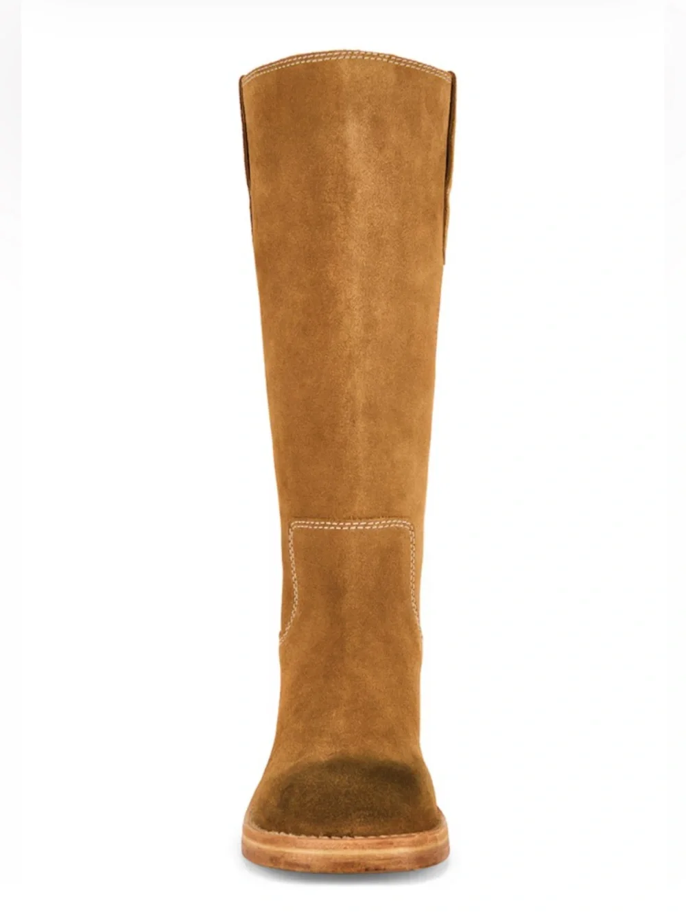 Free People Brown Suede Pull-on Boots